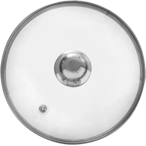 Orion Capac de sticlă cu mâner din oțelinoxidabil, diametru 22 cm, 22 cm
