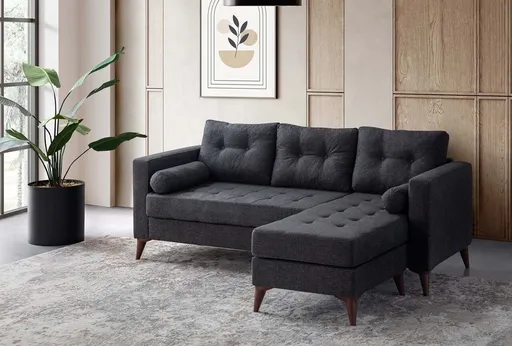 Coltar, Atelier del Sofa, 752EST1301, Frame: 70% HORNBEAM/30% MELAMINE COATED CHIPBOARD, Antracit