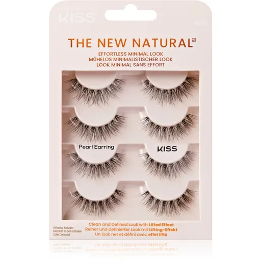 KISS The New Natural Effortless Minimal Look gene false Pearl Earring 8 buc