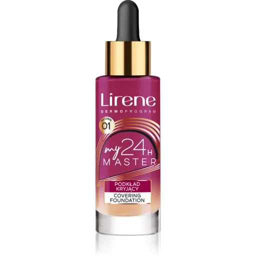 Lirene My Master fond de ten cu acoperire ridicată culoare natural 30 ml