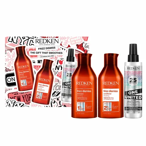 Redken Set cadou pentru păr indisciplinat și creț Frizz Dismiss
