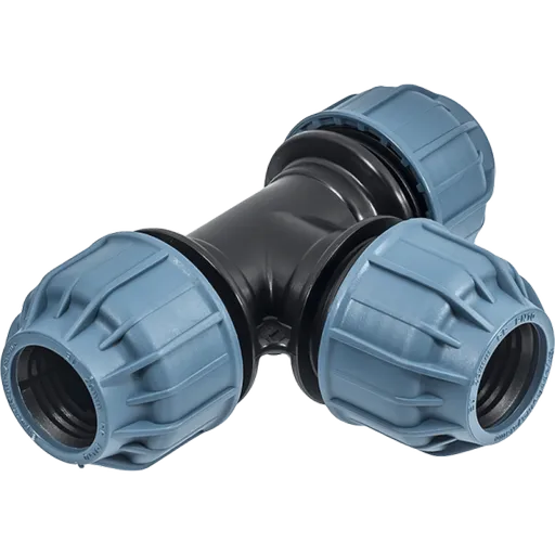 Teu egal compresiune PN 10 si PN 16, Elysee, Dimensiune 40 mm, Presiune 10 Bari