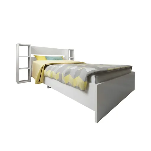 Pat de o persoană, Hanah Home, Smart v2, Alb