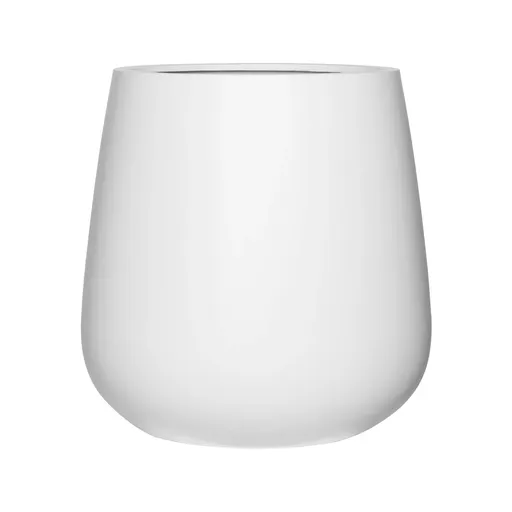 Pottery Pots Ghiveci de flori Pax, alb mat, dimensiuni multiple - PotteryPots Mărime: M - v. 46 cm, ⌀ 44 cm