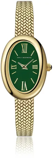 Emily Westwood Emily Oval Gold Mesh EHZ-5910G