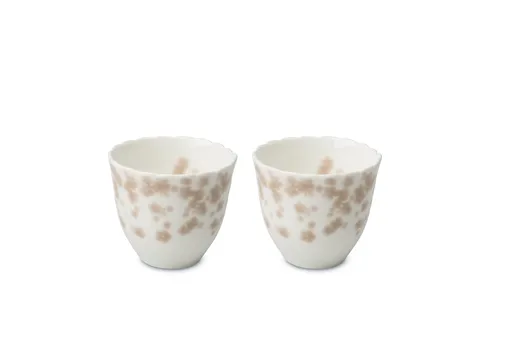 Cana roz fara maner 20 cl, 2 bucati din colectia Slåpeblom - Wik & Walsøe