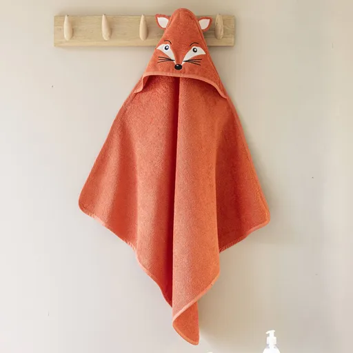 Prosop cu glugă pentru bebeluși cu vulpe