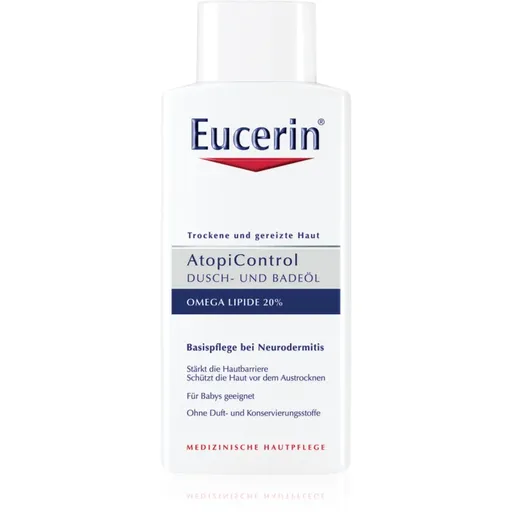 Eucerin AtopiControl ulei pentru baie si dus pentru piele uscata, actionand impotriva senzatiei de mancarime 400 ml