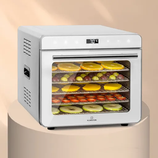 Klarstein Shaftesbury, uscător de alimente automat, 700 W, funcție cu cronometru, 35-85°C, ecran tactil digital