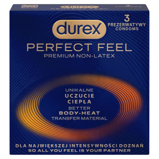 Durex Prezervative Perfect Feel 3 buc.
