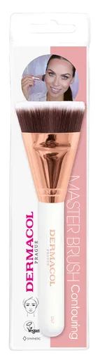 Dermacol Pensulă cosmetică pentru conturare Rose Gold D57
