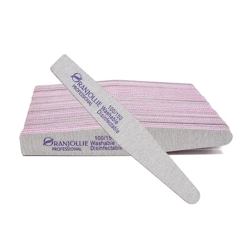 Pile Unghii 2 Forme Oranjollie 100/150, Set 25 buc