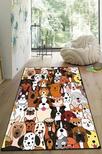 Covor, Hond, 80x300 cm, Multicolor