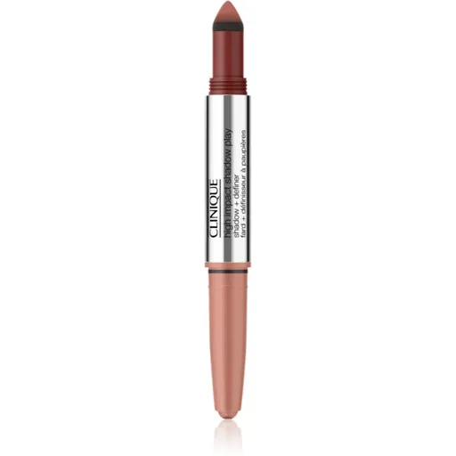 Clinique High Impact™ Shadow Play creion pentru ochi duo culoare Strawberry + Chocolate 1.9 g
