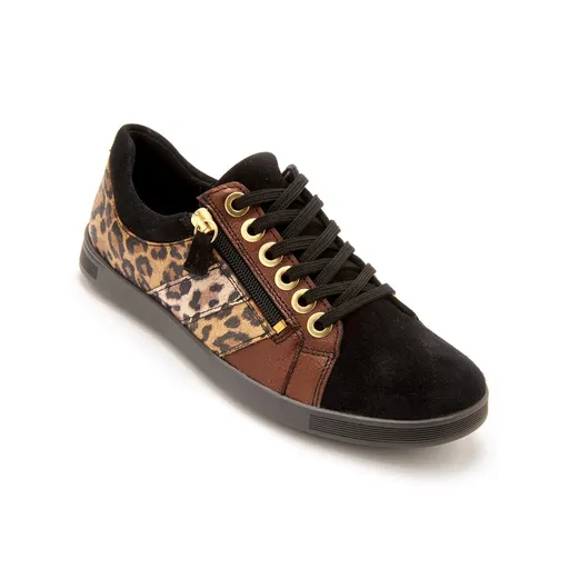 Pantofi din piele cu șiret