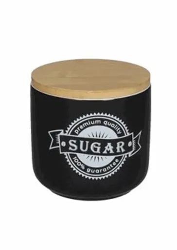 Zaharnita cu capac, Sugar, Brandani, 10x9 cm, portelan New Bone China