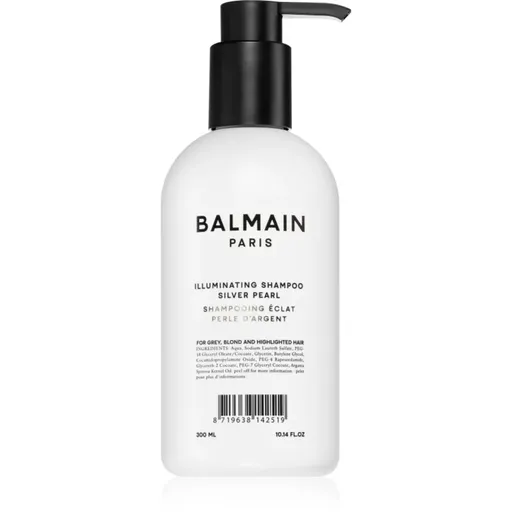Balmain Hair Couture lluminating Shampoo Silver Pearl șampon pentru păr blond 300 ml