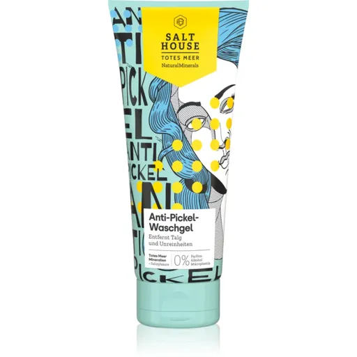 Salt House Natural Minerals Anti-pimple Skin Care Gel demachiant impotriva acneei 250 ml