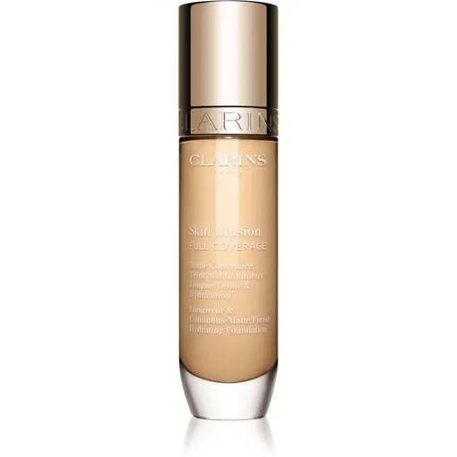Clarins Skin Illusion Hydrating Foundation fond de ten cu acoperire ridicată culoare 100.4N 30 ml