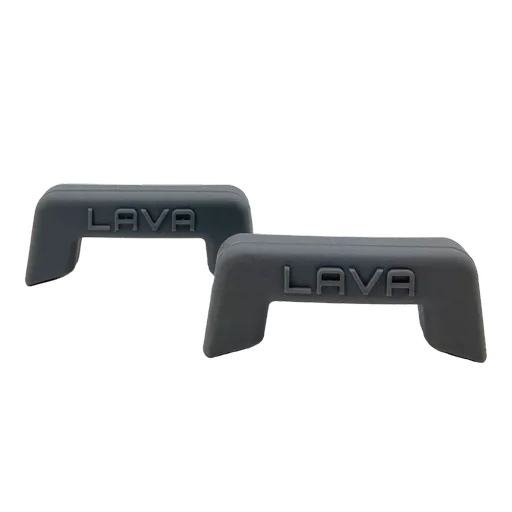 LAVA Metal Silicone grips 2 pcs, grey