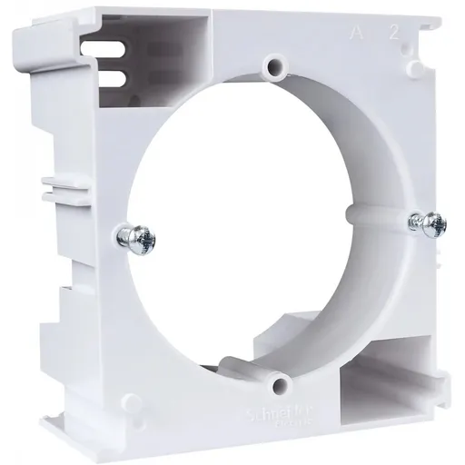 Cadru montaj,multi-post Schneider Asfora EPH6100221, alb