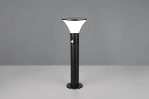 Lampadar de exterior Gorda, RL, 17.5x50 cm, 3.5W, 1x SMD, metal, negru mat