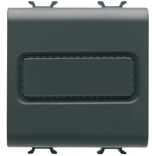 Sonerie 12V 3 tonuri si 3 intrari independente Gewiss Chorus GW12611, negru satin