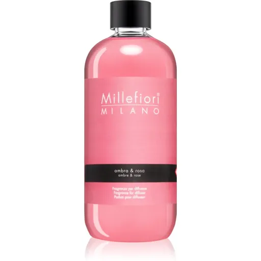 Millefiori Ambra & Rosa reumplere în aroma difuzoarelor 500 ml