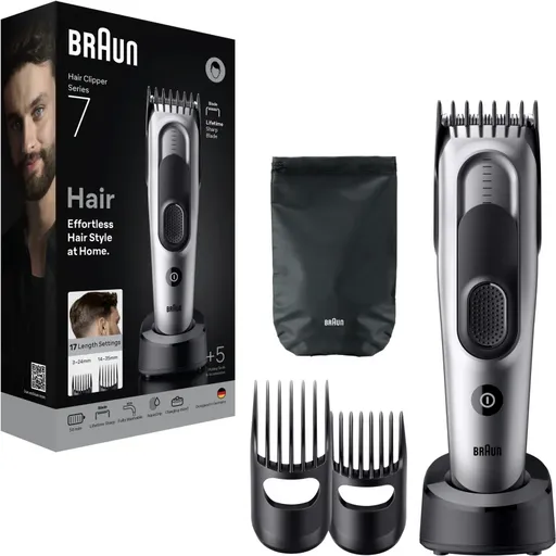 Braun Series 7 HC7590 aparat pentru tuns parul cu 5 instrumente de styling 1 buc