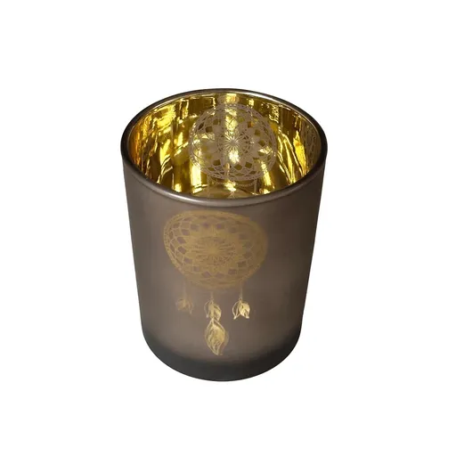 Suport de lumânare din sticlă Capcana viselor