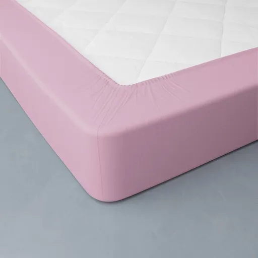 Cearșaf cu elastic, culoare uni, marca Colombine, jerseu, adâncime colț 40 cm