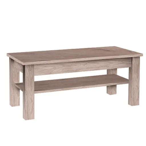 Măsuță de conferință CHERIS 9, stejar San Marino, maro deschis