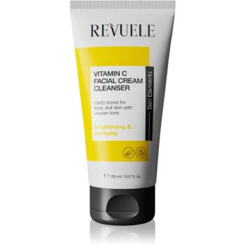 Revuele Vitamin C Facial Cream Cleanser cremă demachiantă și purificatoare pentru luminozitate si hidratare 150 ml