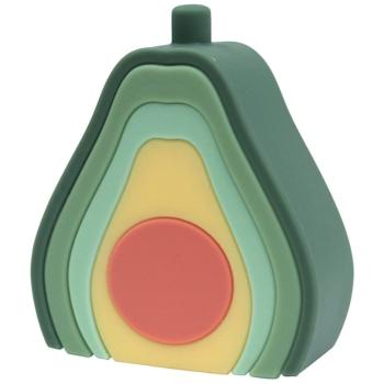 O.B Designs Silicone Avocado Stacker jucărie cu activități 10m+ 1 buc