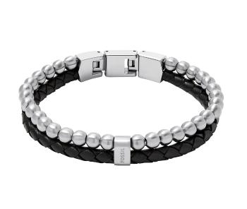 Fossil Brățară stilată dublă pentru bărbați JF04855040