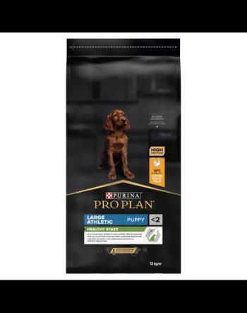 PURINA PRO PLAN Large Athletic Puppy Healthy Start Hrana uscata catei talie mare 12 kg