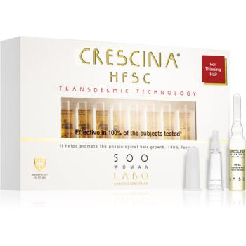 Crescina Transdermic 500 Re-Growth tratament pentru stimularea creșterii părului pentru femei 20x3,5 ml