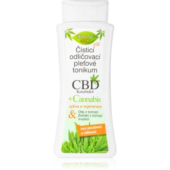 Bione Cosmetics Cannabis CBD demachiant facial și tonic facial cu CBD 255 ml