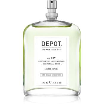 Depot No. 407 Restoring Aftershave aftershave racoritor Sartorial Sage 100 ml