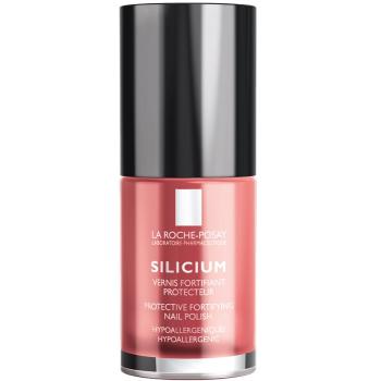 La Roche-Posay Silicium Color Care lac de unghii culoare 22 Poppy Red 6 ml