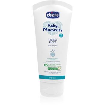 Chicco Baby Moments Rich Cream crema nutritiva pentru nou-nascuti si copii 0 m+ 100 ml