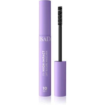 IsaDora 10 Sec High Impact Lift & Curl mascara cu rotatie pentru o buna definire a genelor culoare 01 Black 9 ml