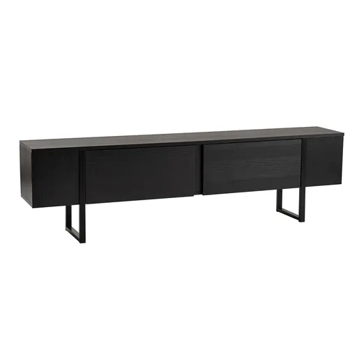 Măsuță TV Serenity Wood Black, negru