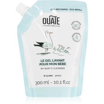 OUATE Washing Gel For My Baby gel de duș mătăsos pentru nou-nascuti si copii rezerva 300 ml