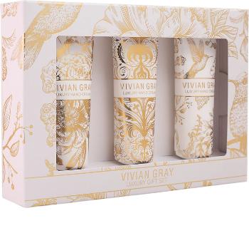 Vivian Gray Set cadou de creme pentru mâini White Velvet Set