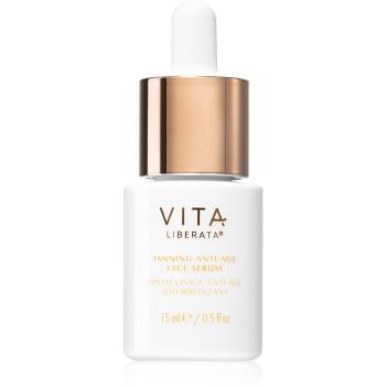 Vita Liberata Tanning Anti-Age Face Serum ser autobronzant pentru fata anti-îmbătrânire 15 ml