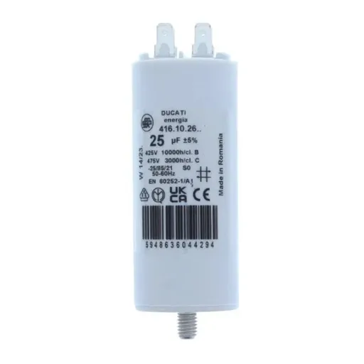 Condensator pornire motor 425V 25uF cu pin, Ducati Energia