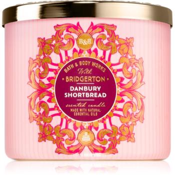 Bath & Body Works Bridgerton Danbury Shortbread lumânare parfumată 411 g