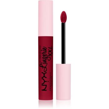 NYX Professional Makeup Lip Lingerie XXL ruj de buze lichid, cu finisaj matifiant culoare 22 - Sizzlin 4 ml