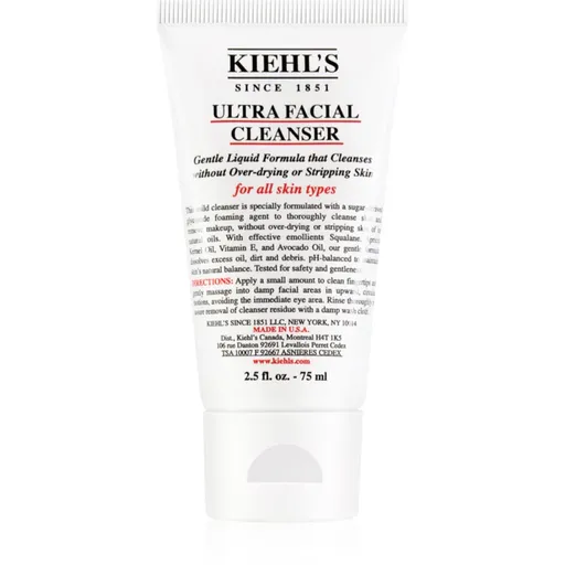 Kiehl's Ultra Facial Cleanser gel de curățare blând pentru toate tipurile de ten 75 ml